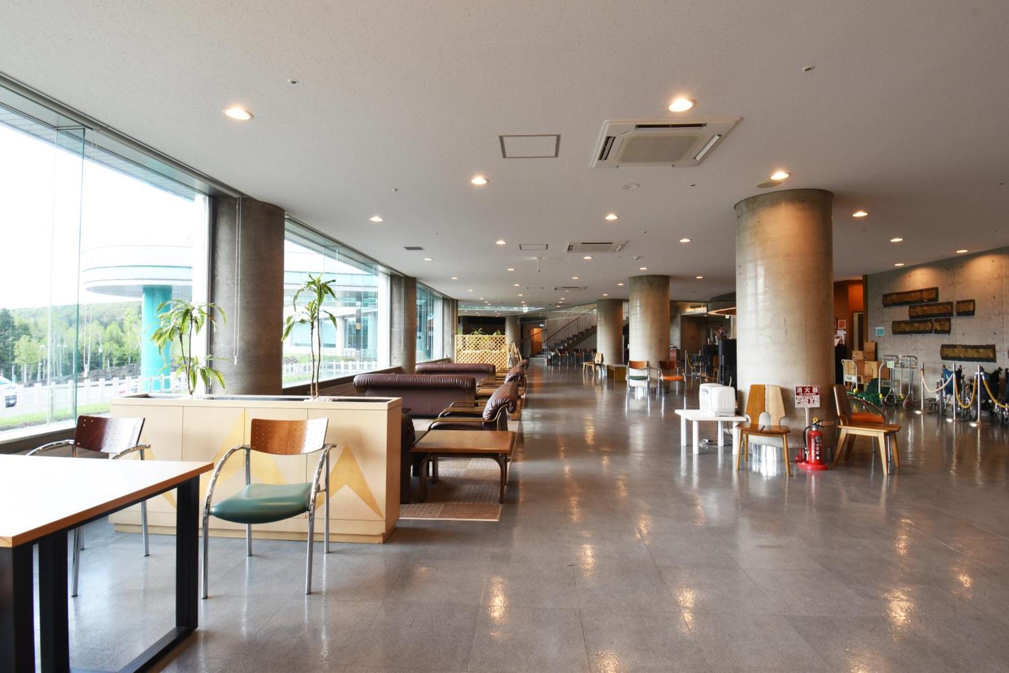 Biei Shirogane Onsen Hotel Park Hills Esterno foto